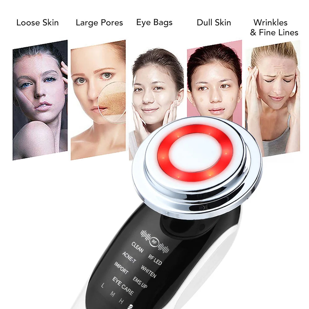 ANTI-AGING SKIN LED FACIAL MASSAGER
